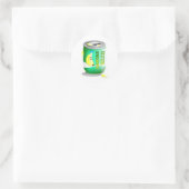 Bananenbier Runder Aufkleber (Tasche)