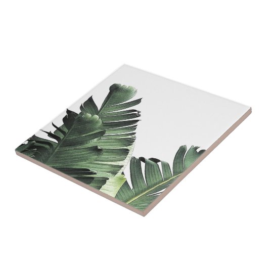 Bananenblatt Fliese (Seite)