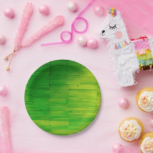 Bananenblatt Pappteller (Party)