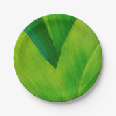 Bananenblatt Pappteller (Vorderseite)