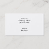 Bananenblattbeschaffenheit Visitenkarte (Rückseite)