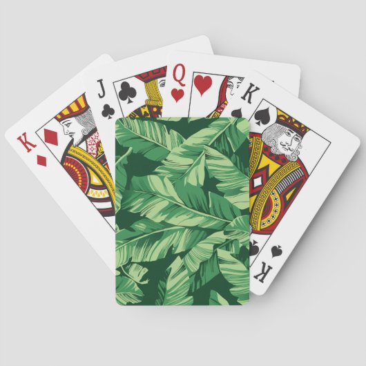 Bananenblätter 2 spielkarten (Rückseite)