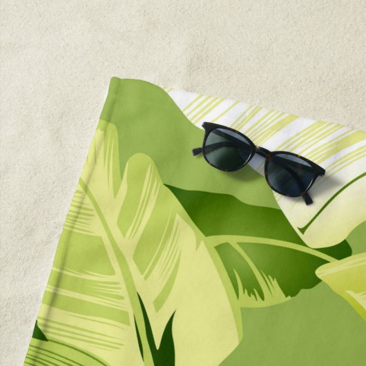 Bananenblätter 5 strandtuch (Beispiel)