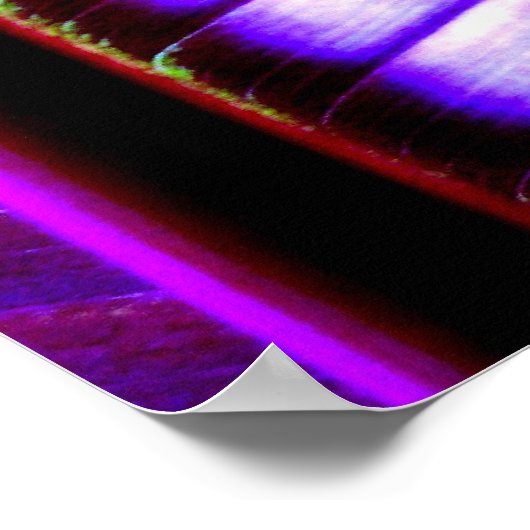 (Bananenblätter) Plakatwerbung Poster (Ecke)