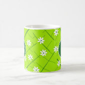 Bananenblätter und Blume, grün, botanisch Kaffeetasse (Mittel)