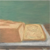 Bananenbrot Aufkleber (Vorderseite)