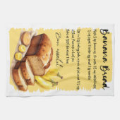 Bananenbrot Backrezeptur Geschirrtuch (Horizontal)
