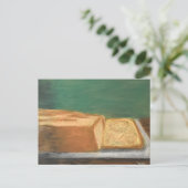 Bananenbrot Postkarte (Stehend Vorderseite)