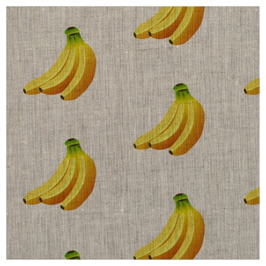 BANANENBUNCH: KLASSISCHES PATTERDESIGN STOFF (Muster)