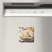 Bananencreme-Pie Magnet (In Situ (Geschirrspüler))