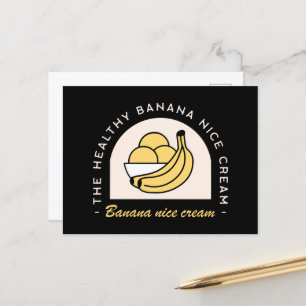 Bananeneis schön gesund ästhetisch lustig postkarte