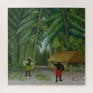 Bananenernte, berühmtes Gemälde Puzzle