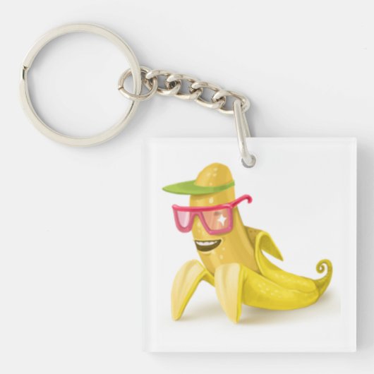 Bananenflippige Schlüsselkette Schlüsselanhänger (Vorderseite)