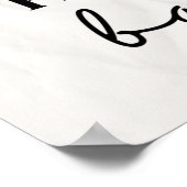 Bananenfruchtmarkt Poster (Ecke)