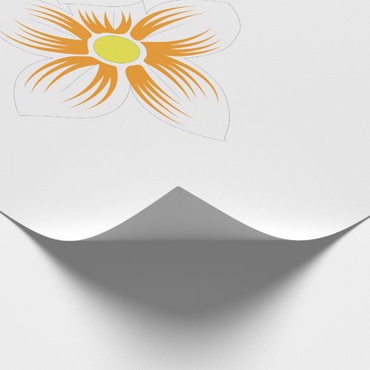 Bananengelb, dunkelblau grün, dekorativ geschenkpapier (Ecke)