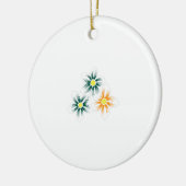 Bananengelb, dunkelblau grün, dekorativ keramik ornament (Links)