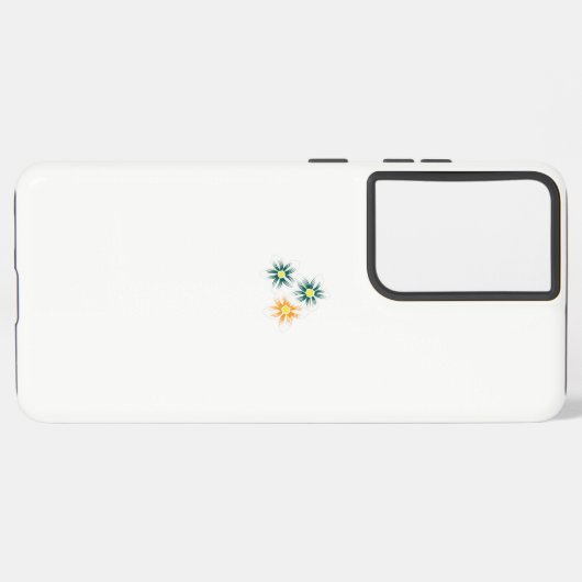 Bananengelb, dunkelblau grün, dekorativ samsung galaxy hülle (Linke Seite)