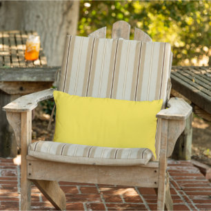 Bananengelb Outdoor Lumbar Kissen Für Draußen