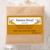 Bananengelbe Gerahmte Bananen Eigennahrung (Insitu)