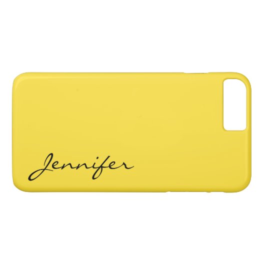 Bananengelber Hintergrund Case-Mate iPhone Hülle (Rückseite (Horizontal))