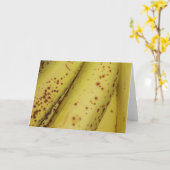 Bananenkarte Karte (Gelbe Blume)