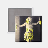 Bananenkleid Magnet (Vorderseite/Rückseite)