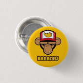 Bananenknopf Button (Vorne & Hinten)