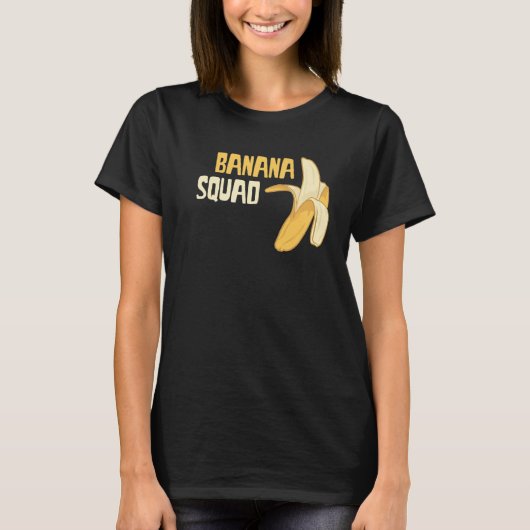 Bananenkopf Vegane Lebensmittel Vegetarier Bananen T-Shirt (Vorderseite)
