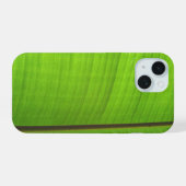 Bananenleaf Nah iPhone 15 Hülle (Rückseite (Horizontal))