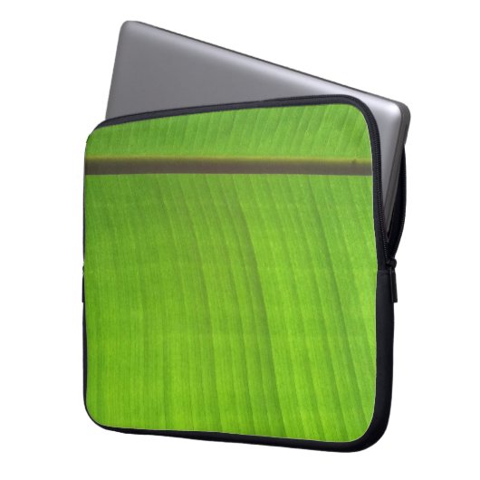 Bananenleaf Nah Laptopschutzhülle (Vorderseite Links)