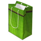 Bananenleaf Nah Mittlere Geschenktüte (Vorderseite Schrägansicht)