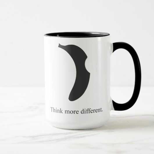 Bananenlogo-Kaffee-Tasse Tasse (Rechts)