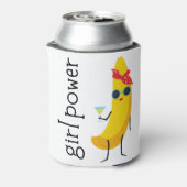 Bananenmädchen Power Dosenkühler (Kanne Rückseite)