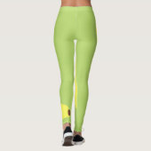 Bananenmalerei Leggings (Rückseite)