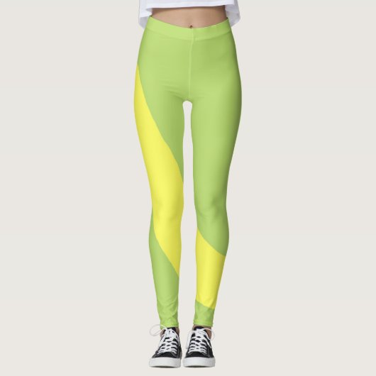 Bananenmalerei Leggings (Vorderseite)