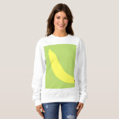 Bananenmalerei Sweatshirt (Vorne ganz)
