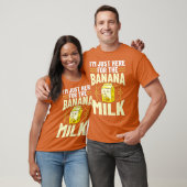 Bananenmilch Milchshake koreanische aromatisierte  T-Shirt (Unisex)