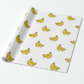 Bananenmuster 1 geschenkpapier (Ungerollt)