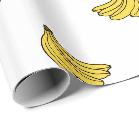 Bananenmuster 1 geschenkpapier (Rolleneckpunkt)
