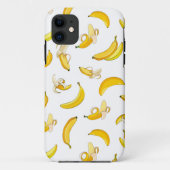 Bananenmuster 4 Case-Mate iPhone hülle (Rückseite)