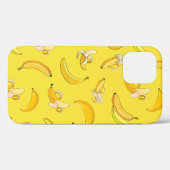 Bananenmuster 4 Case-Mate iPhone hülle (Rückseite (Horizontal))