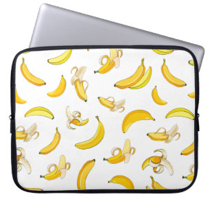 Bananenmuster 4 laptopschutzhülle