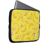 Bananenmuster 4 laptopschutzhülle (Vorne Rechts)