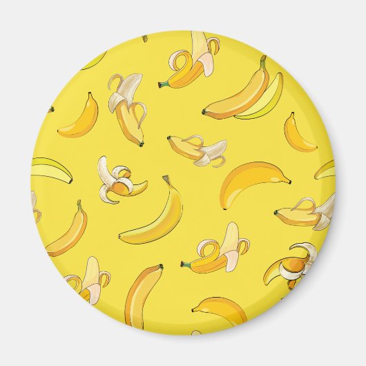 Bananenmuster 4 magnet (Vorne)
