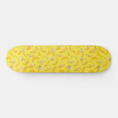 Bananenmuster 4 skateboard (Horizontal)
