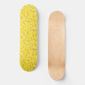Bananenmuster 4 skateboard (Vorderseite)