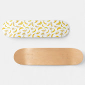 Bananenmuster 4 skateboard (Horizontal)