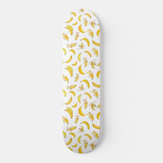 Bananenmuster 4 skateboard (Vorderseite)