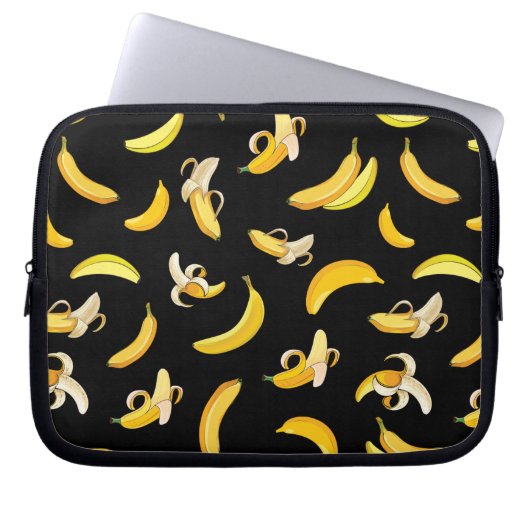 Bananenmuster 5 laptopschutzhülle (Vorderseite)