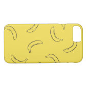 Bananenmuster Case-Mate iPhone Hülle (Rückseite (Horizontal))